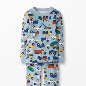 Hanna Andersson City Vehicles Long John Pajama Top (6-7)